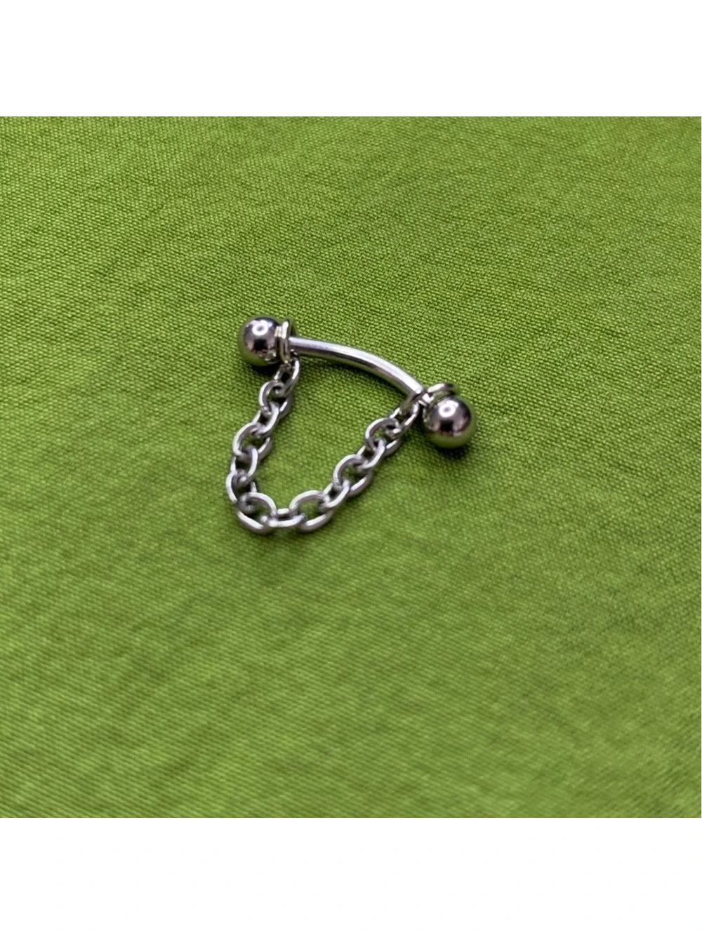 13262 2b-02-04 Piercing de ceja con cadena 1 Pza