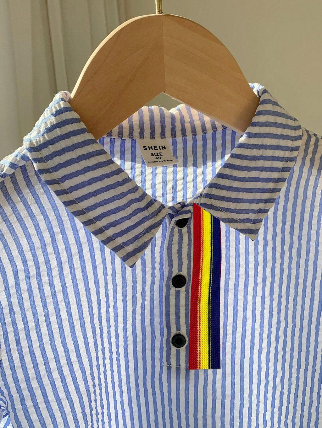 13606 1a-113 Camisa tejido a rayas 1 Pza