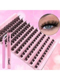 17393 1b-015 Set Pestañas postizas + pinzas + pegamento