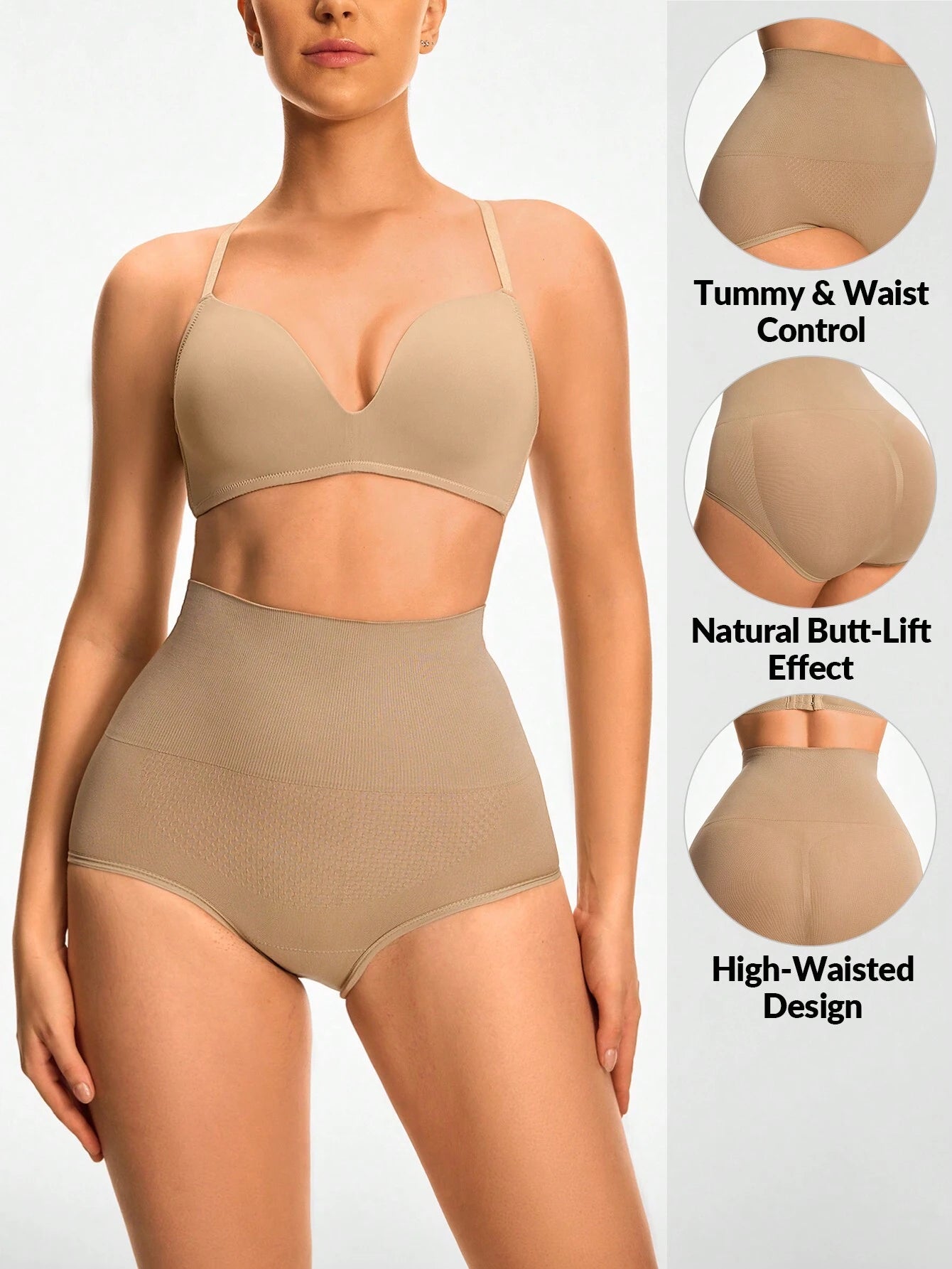 17157 1a-035 Faja calzón color sólido 1 Pza