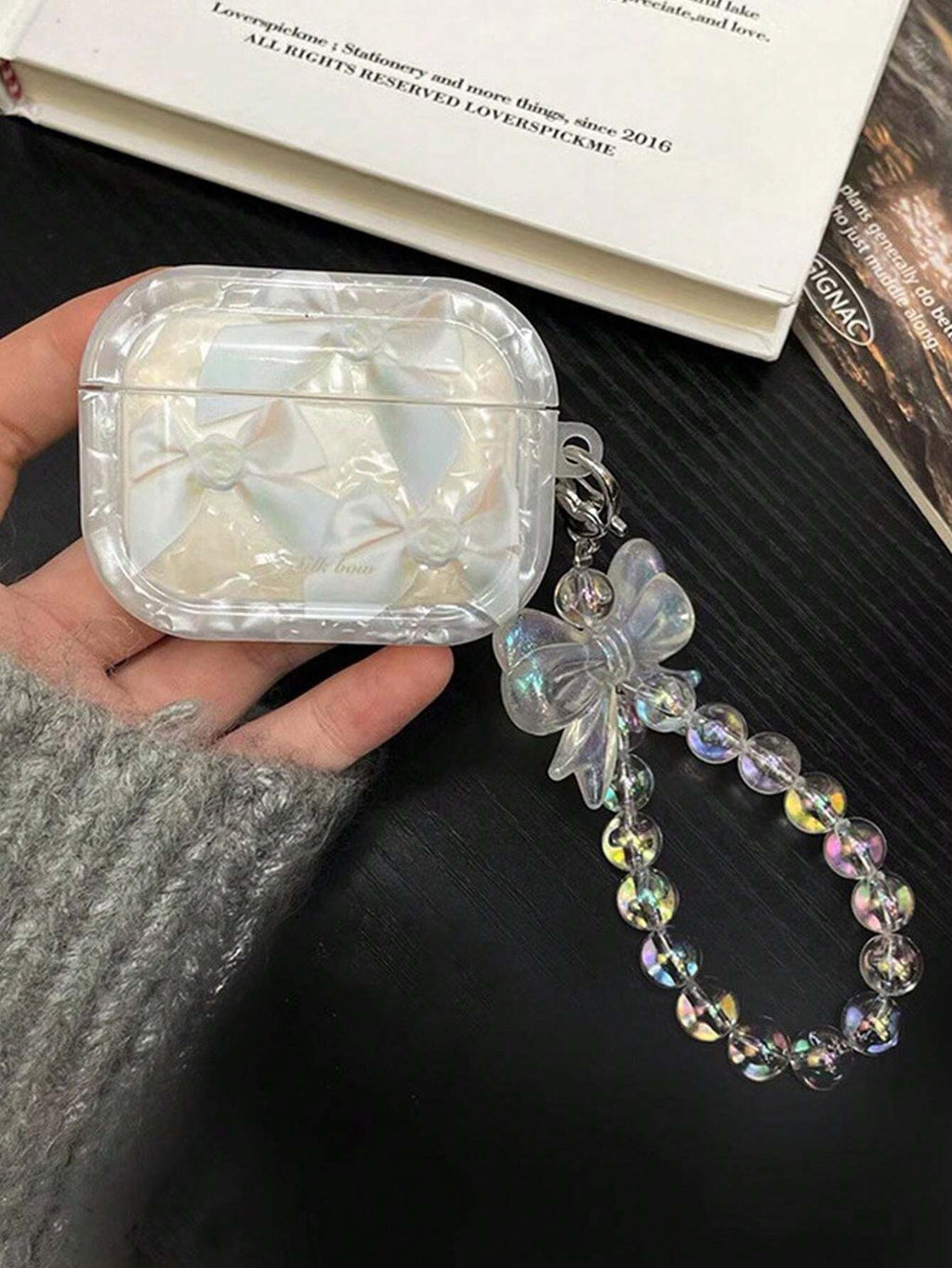 13942 2b-02-11 Estuche manilla de mariposa de auriculares 3 Pza