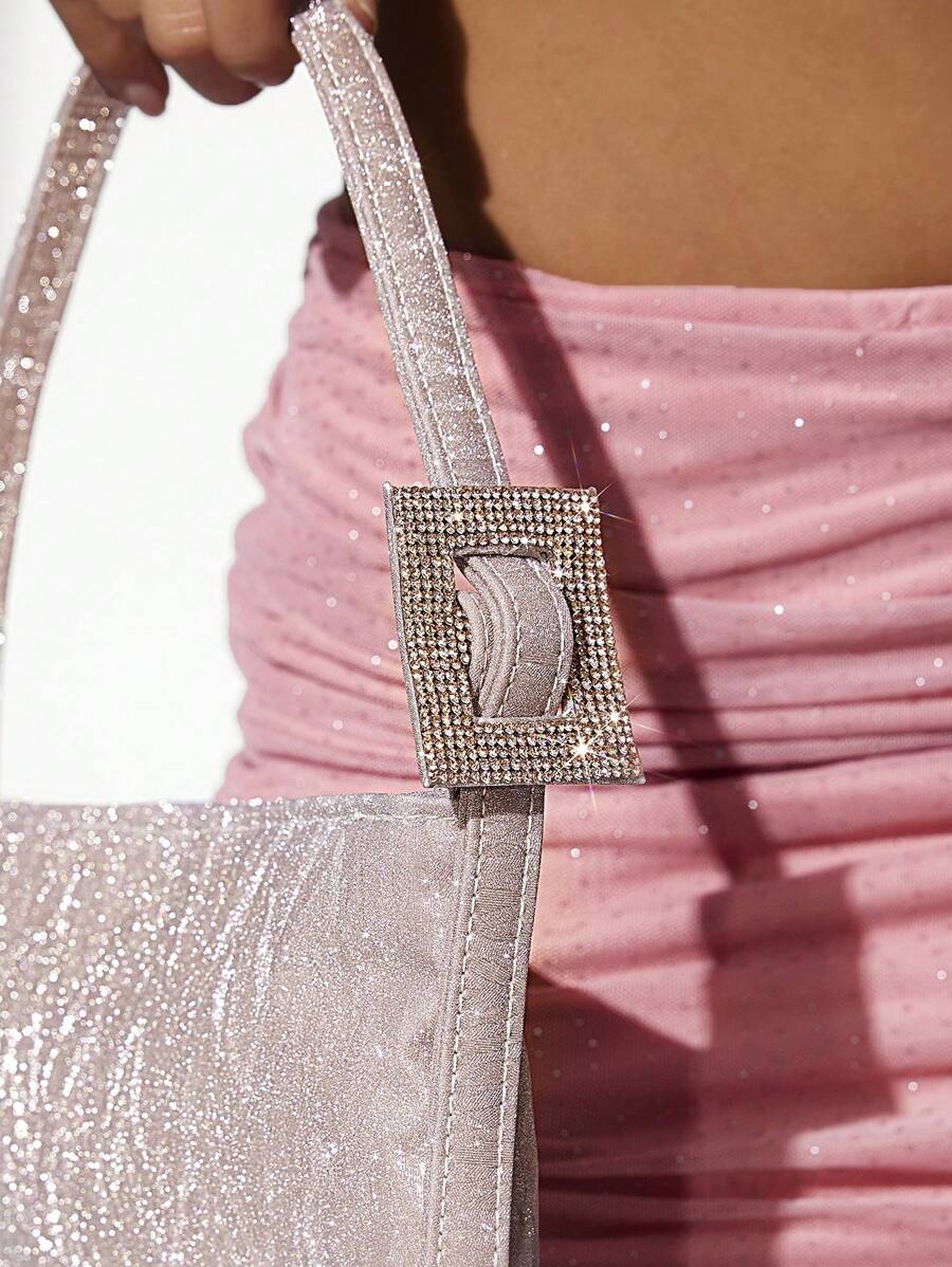 14817 1c-025 Bolsa De Hombro Individual Brillante