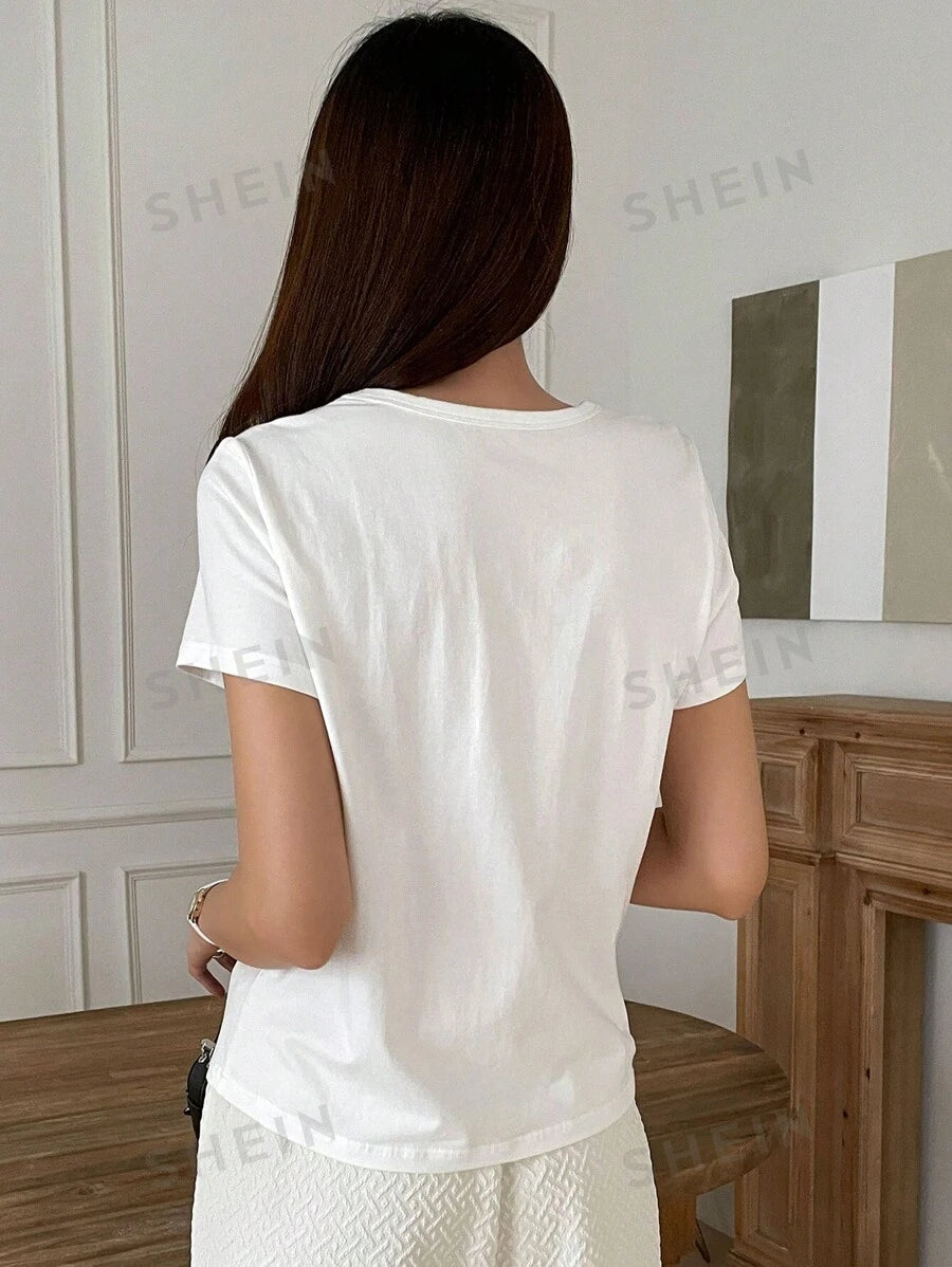 18599 1a-128 Camiseta casual 1 Pza