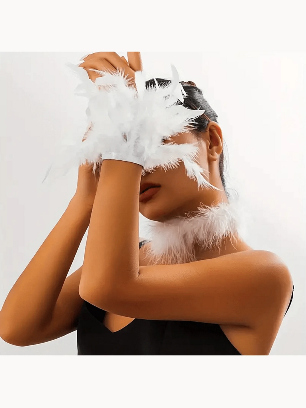 13346 1a-007 Una Pieza De Pulsera De Pluma