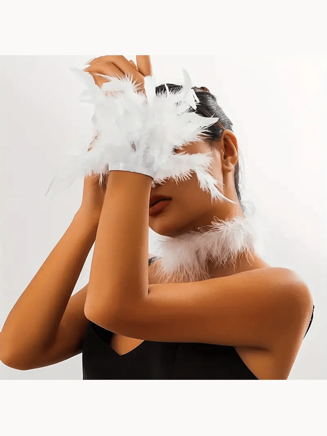 13346 1a-007 Una Pieza De Pulsera De Pluma