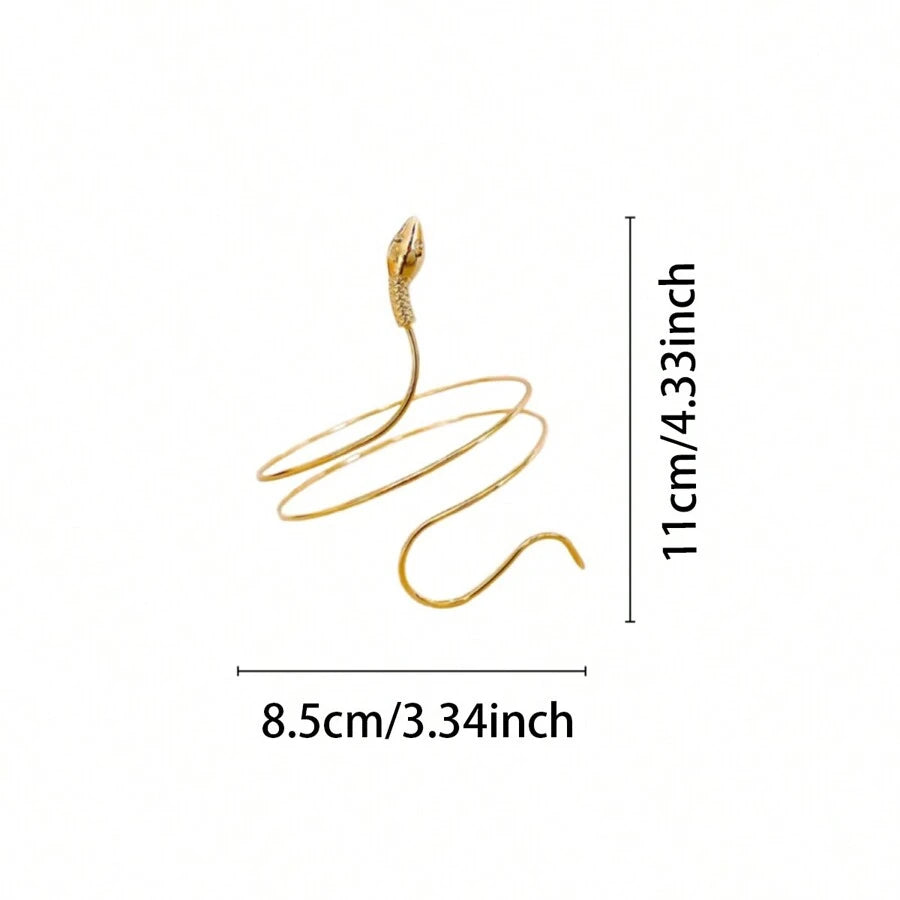 15170 1b-04-07 Brazalete de serpiente enrollada