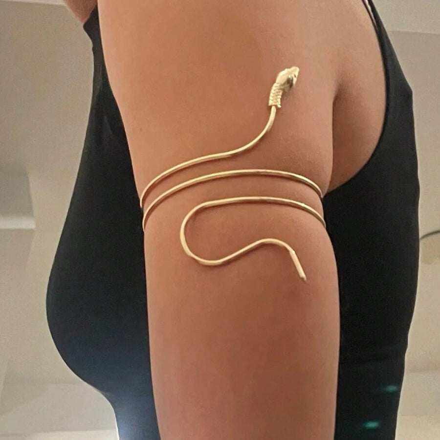 15170 1b-04-07 Brazalete de serpiente enrollada