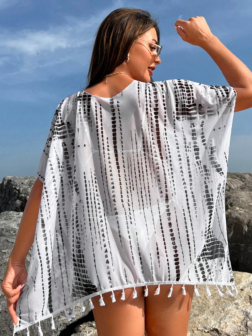 12676 1a-043 Vestido Corto Playa 1 Pza