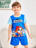 14049 1a-044 Conjunto de pijama para niño 2 Pzas