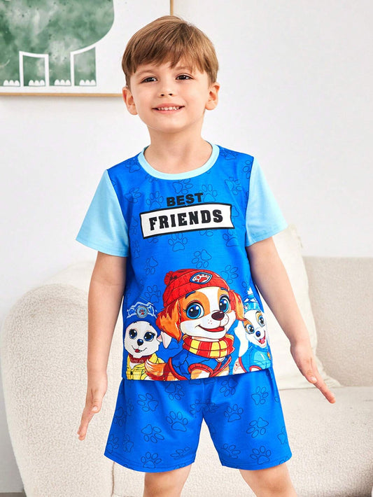 14049 1a-044 Conjunto de pijama para niño 2 Pzas