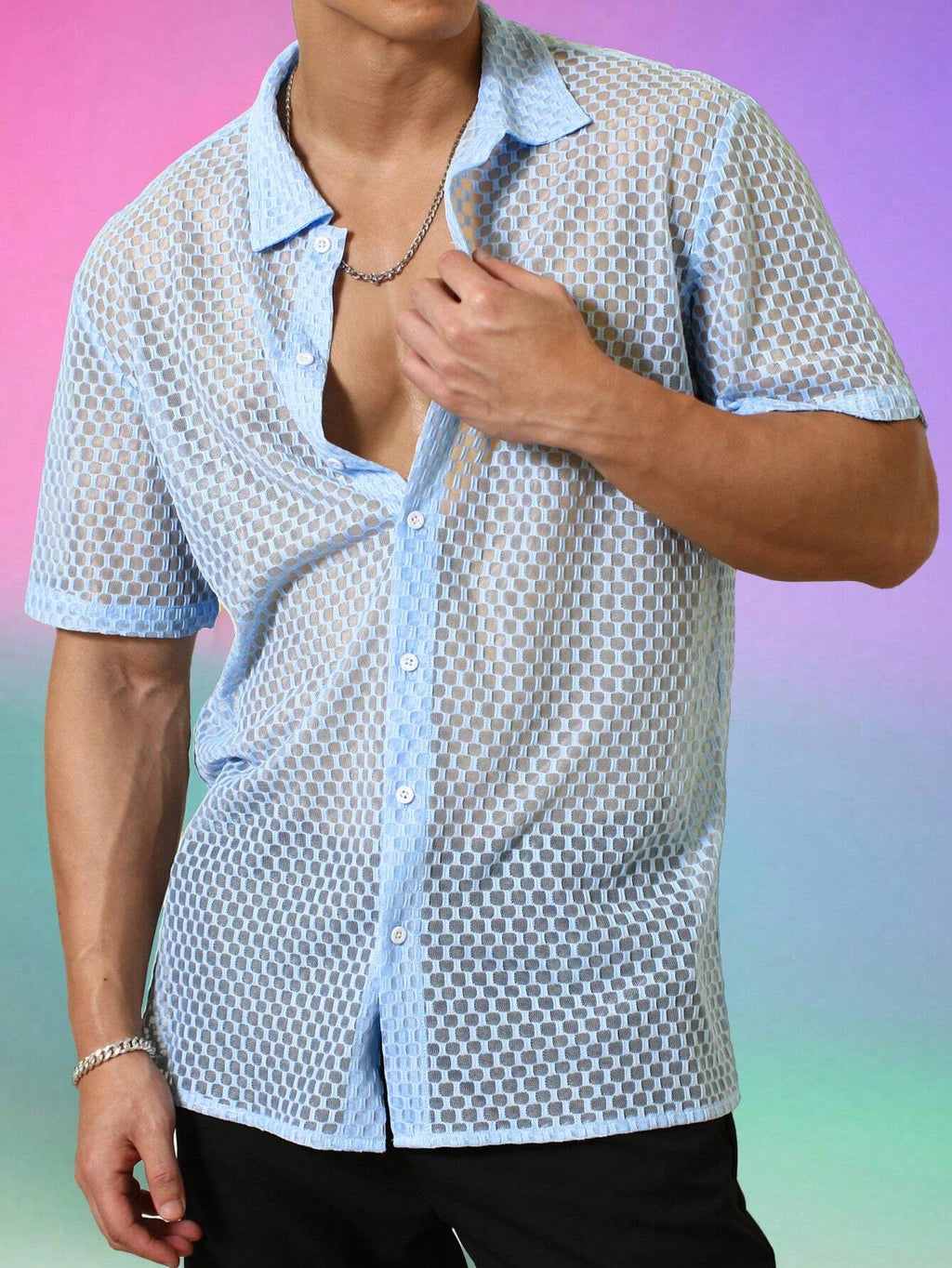 13929 1t-006 Camisa transparente 1 Pza