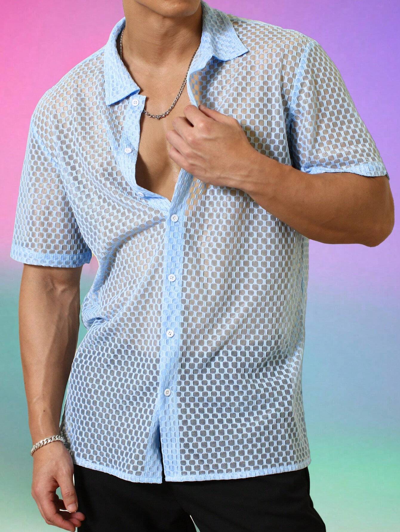 13929 1t-006 Camisa transparente 1 Pza