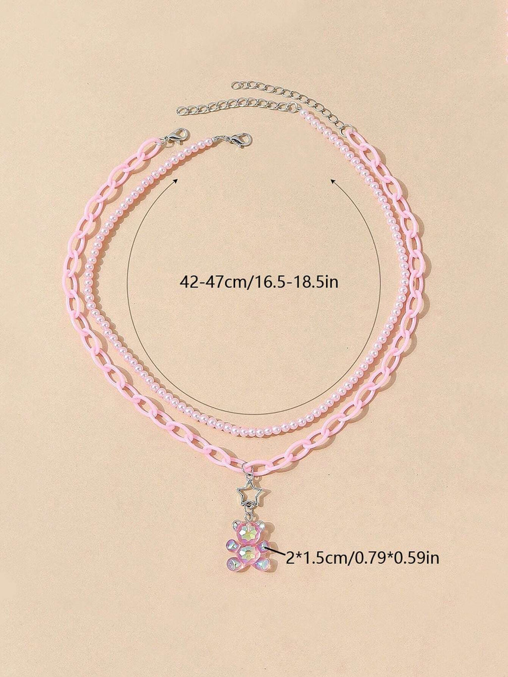16664 1b-04-04 Conjunto de collares 2 Pzas