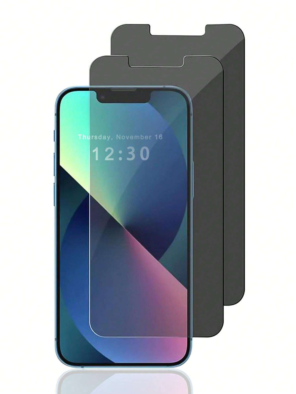 13982 2t-ProPa Protector pantalla vidrio templado antiespía 2 Pzas