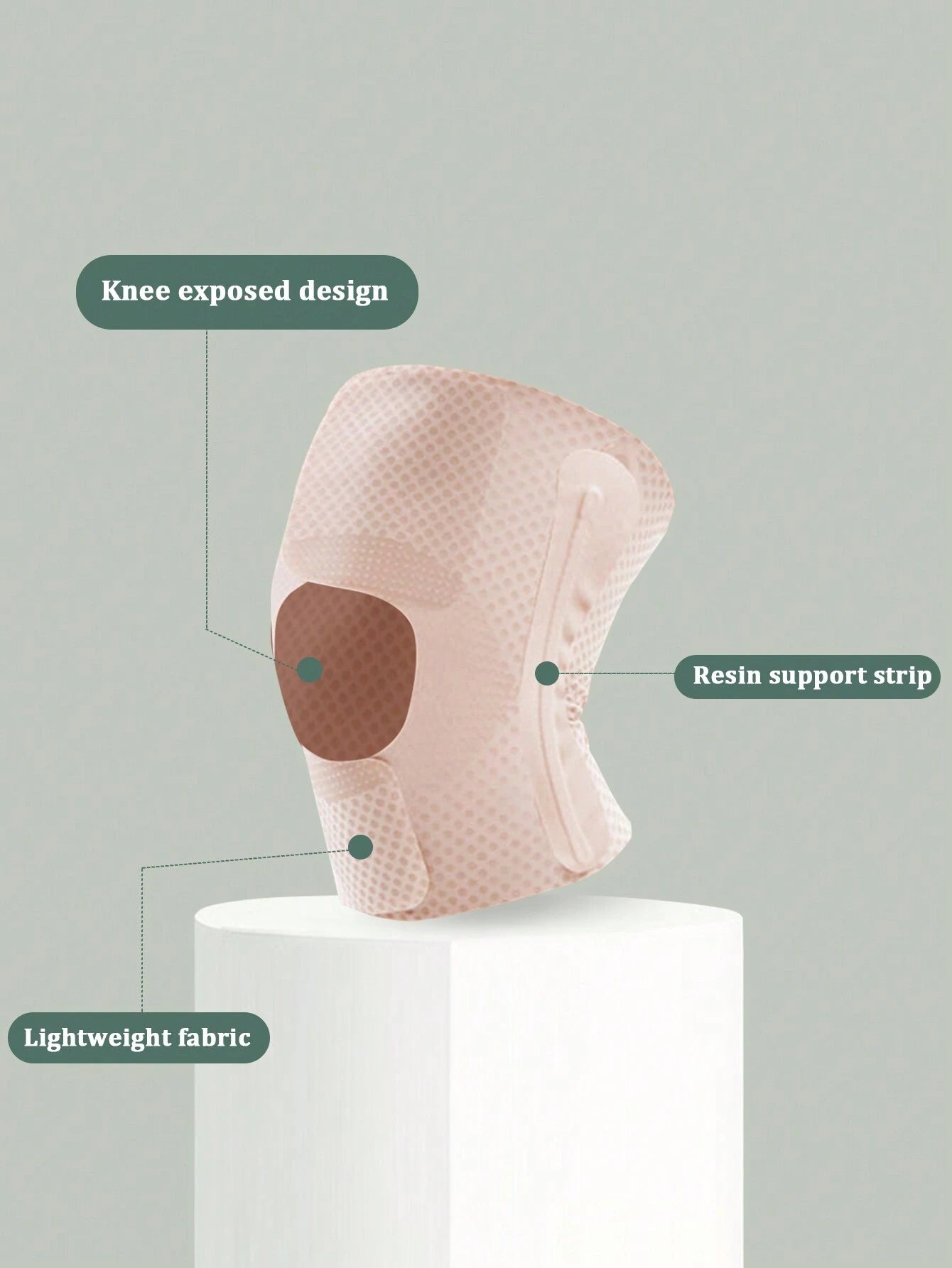 14017 1b-019 Soporte de rodilla invisible 1 Pza