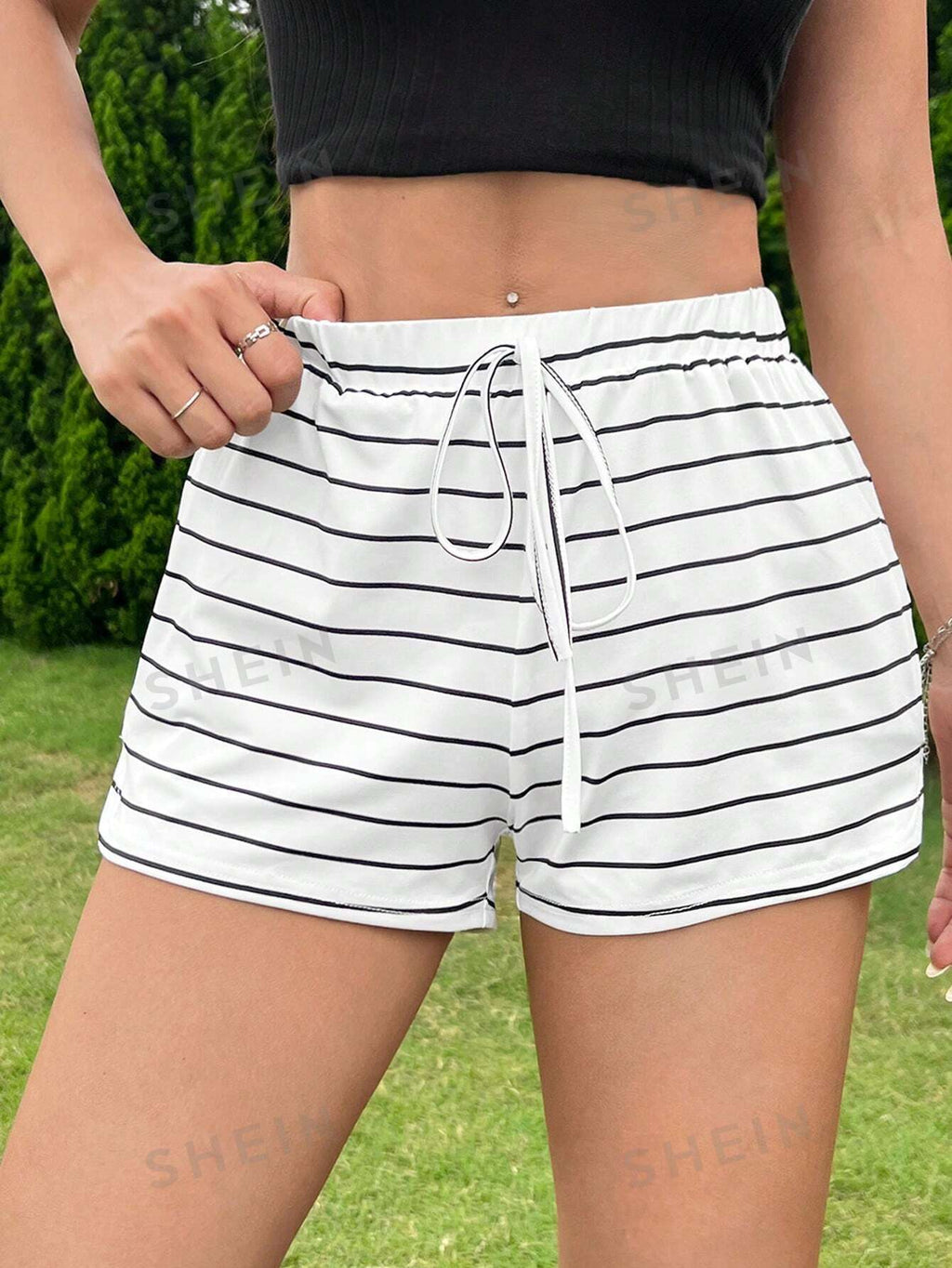 16230 1t-395 Short casuales a rayas 1 Pza