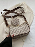 14618 1c-01-03 Bolso patrón geométrico 2 Pzas