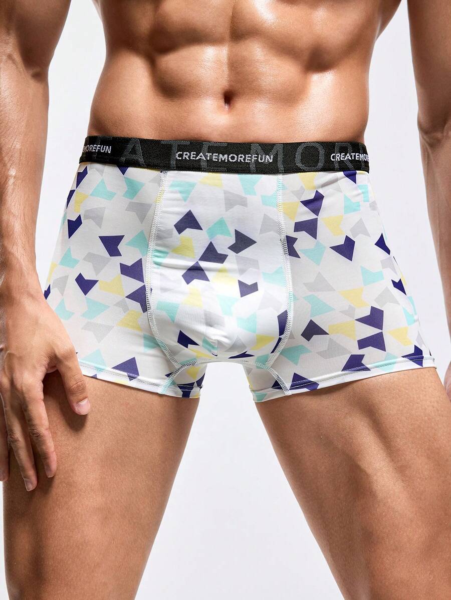 13886 1a-038 Boxer 1 pieza slip para hombre con detalle de tejido