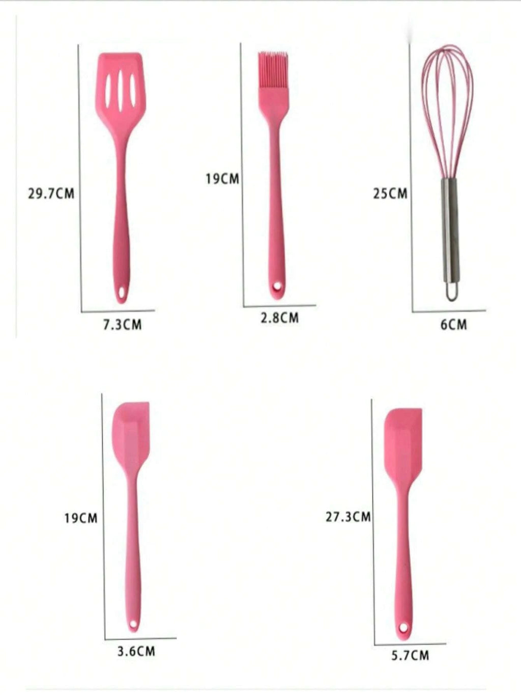 14232 1c-022 Utensilios Reposteria 5 Pzas