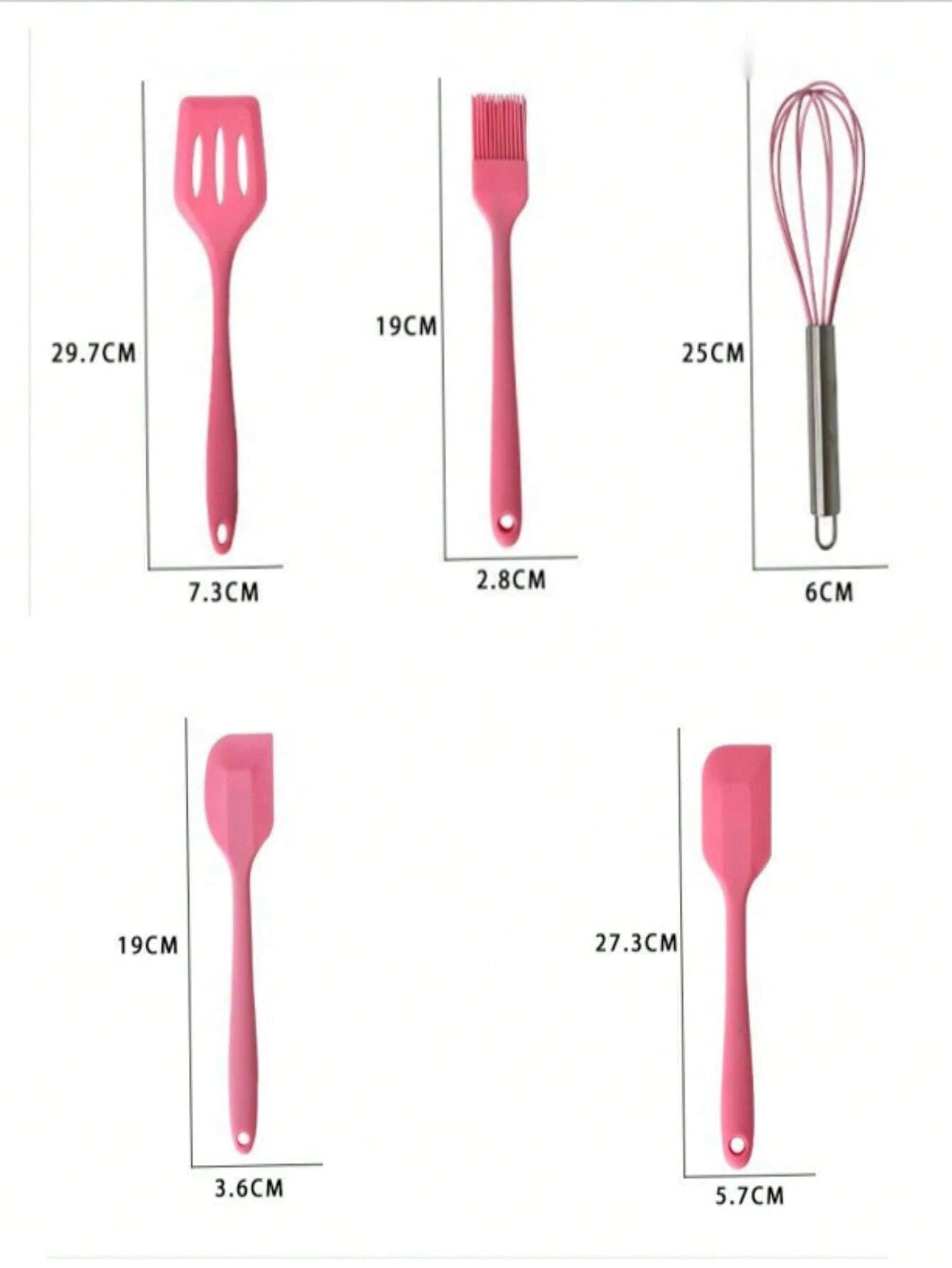 14232 1c-022 Utensilios Reposteria 5 Pzas