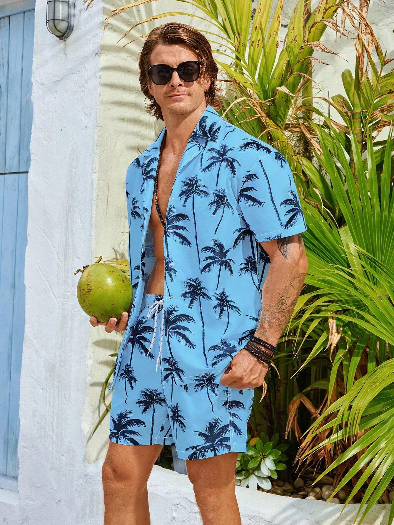 15922 1t-009 Conjunto de verano hombre 2 Pzas