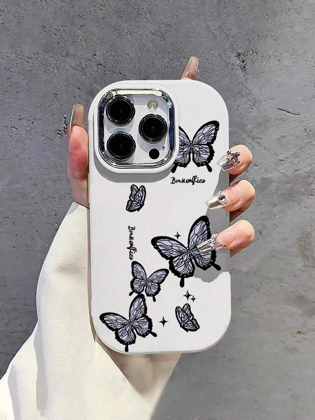13863 2b-02-10 Funda Diseño Mariposa 1 Pza