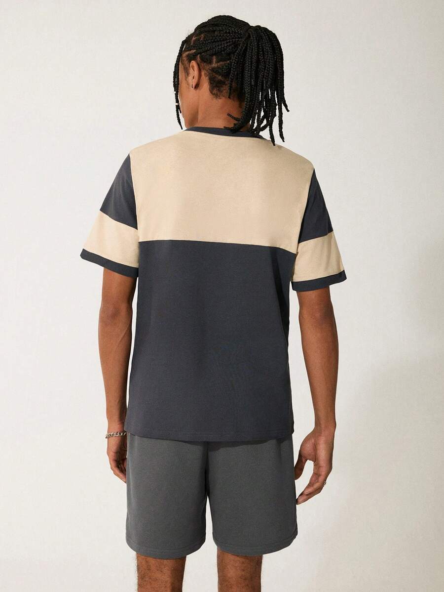 17823 2c-282 Conjunto de camiseta casual + pantalones cortos