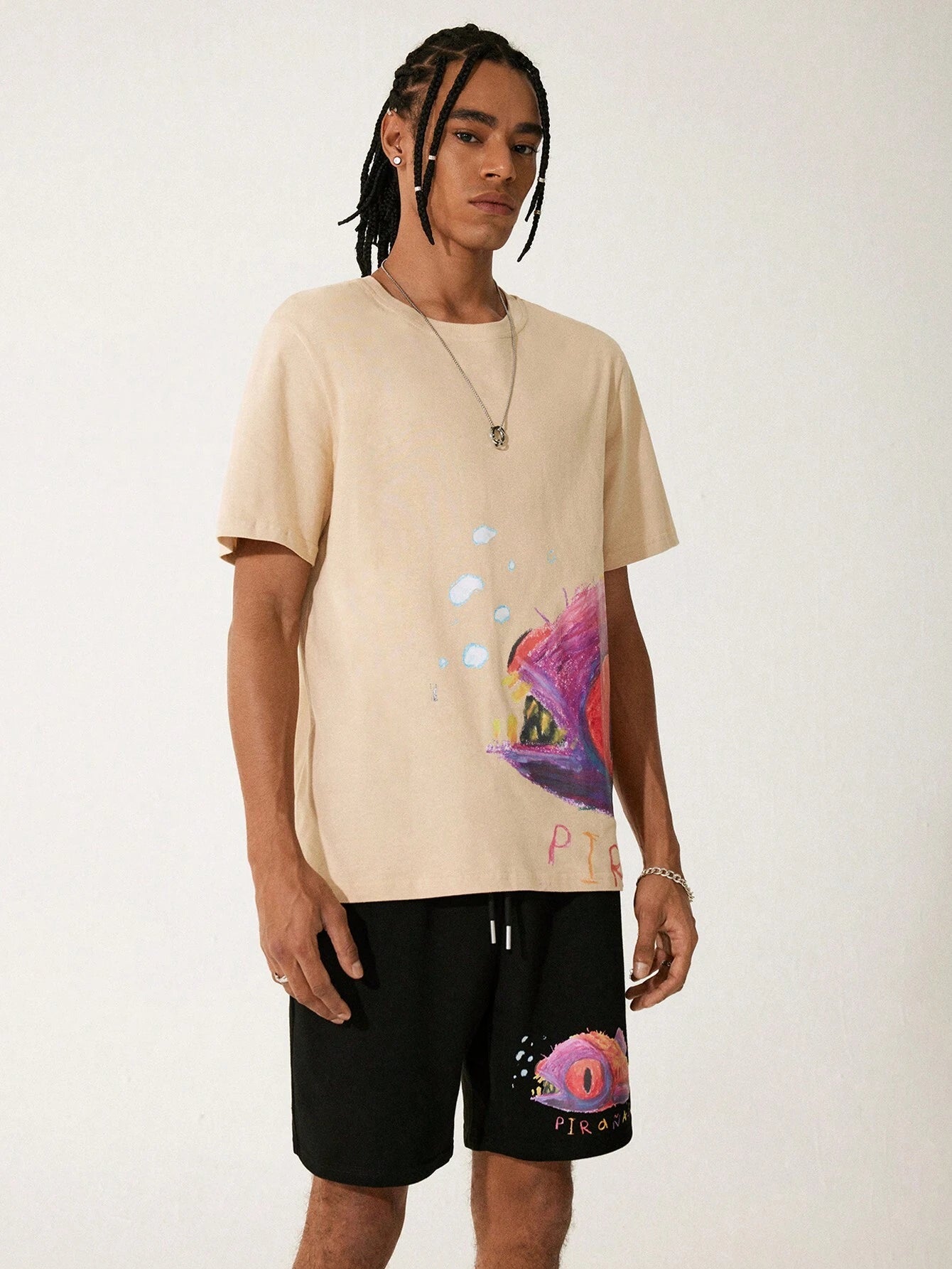 17820 2c-282 Conjunto de camiseta + Short