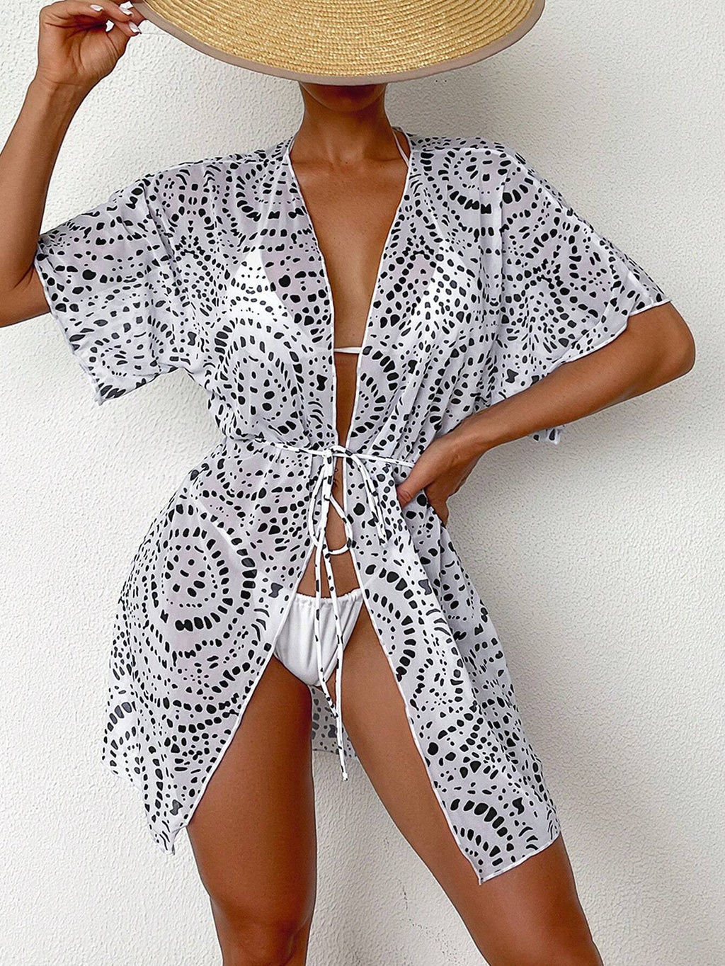 12677 1a-109 Kimono largo 1 Pza