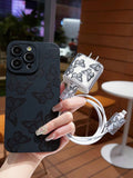 17923 2t-014 Funda de telefono + Funda protectora de cargador