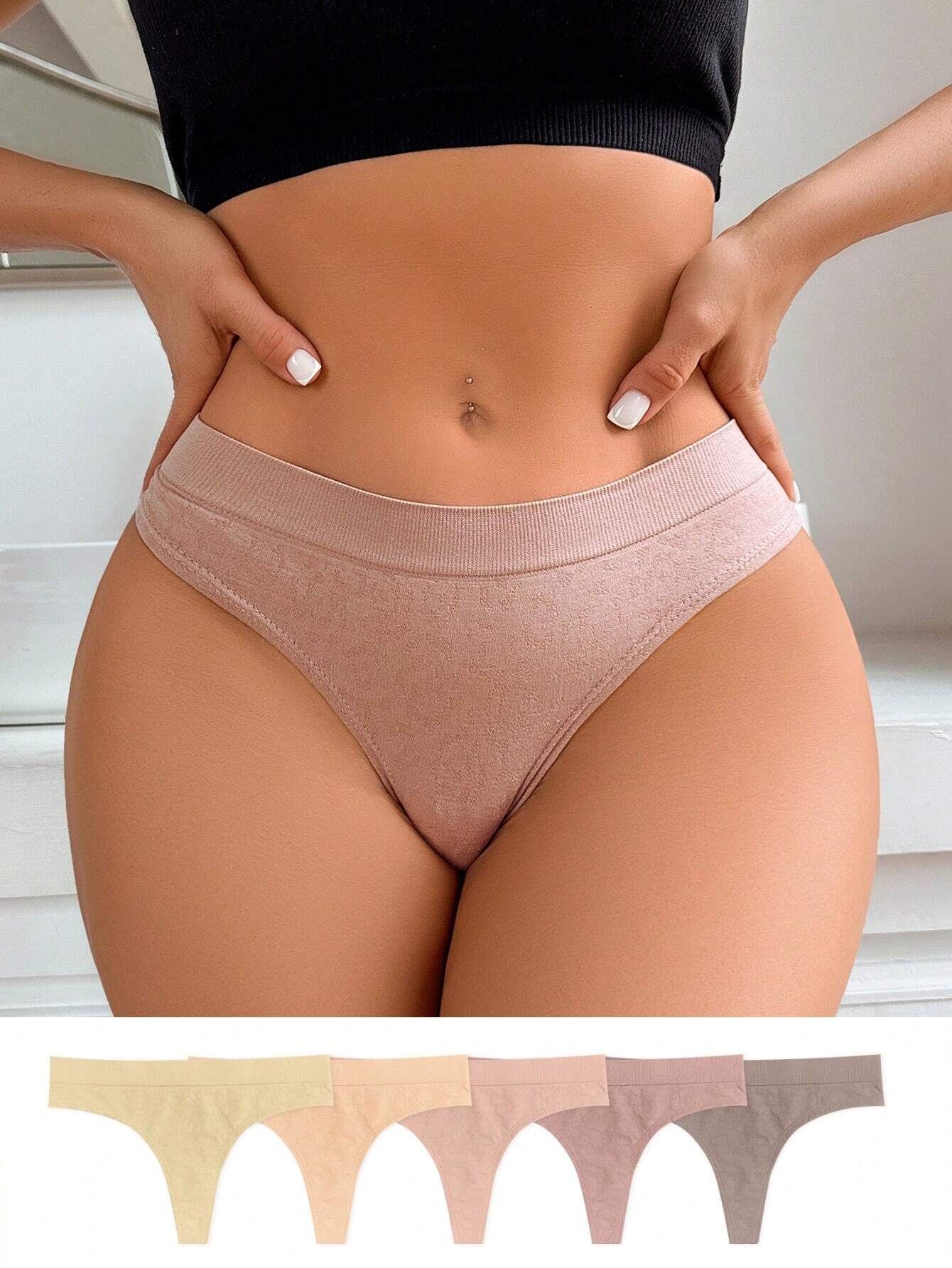 15454 1a-049 Tanga Unicolor 5 Pzas