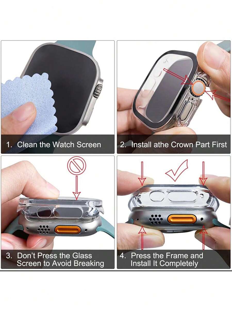 13954 2b-02-11  1 pieza de cristal + cubierta compatible con el estuche
