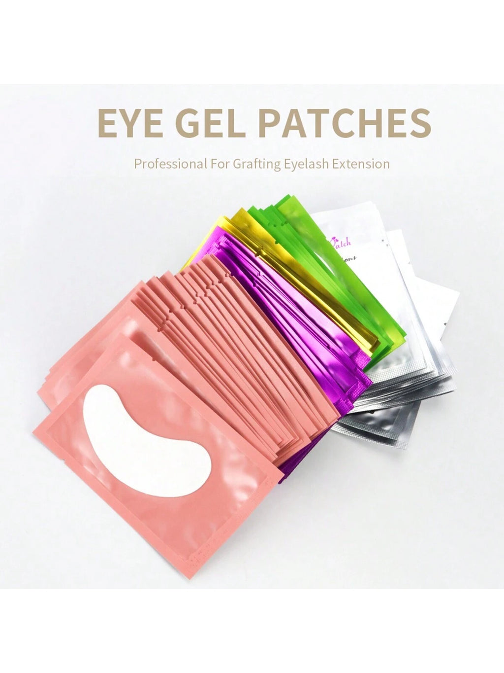 15912 1b-150 Parches de gel de hidrogel para pestañas 50 Pares