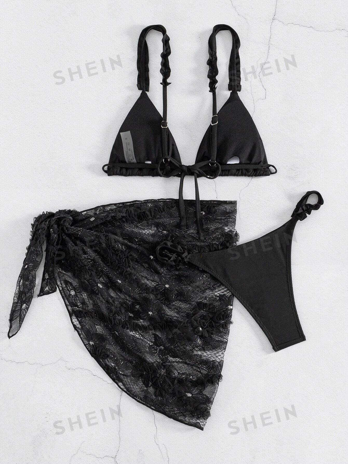 17034 1a-003 Conjunto de bikini 3 Pzas