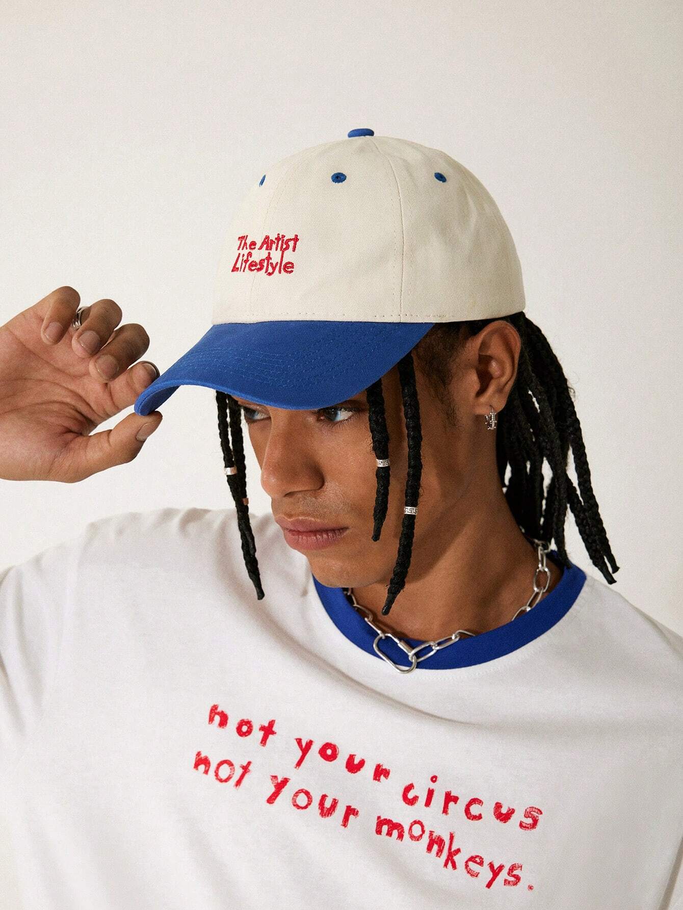 16927 1c-001 Gorra casual bordada con letra 1 Pza