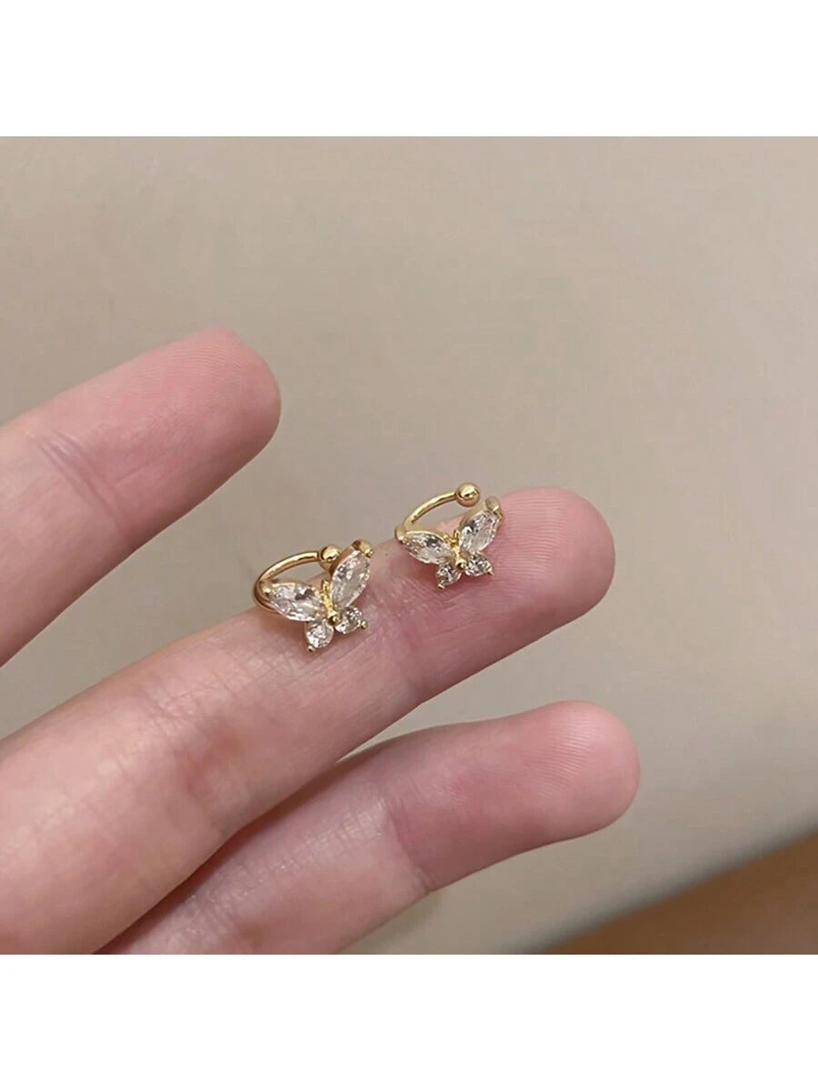 14329 1b-01-01 Pendientes de clip 2 Pzas