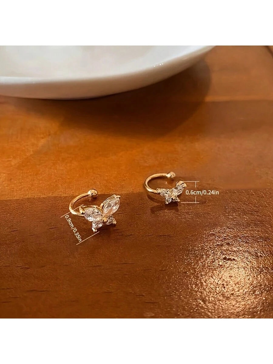 14329 1b-01-01 Pendientes de clip 2 Pzas