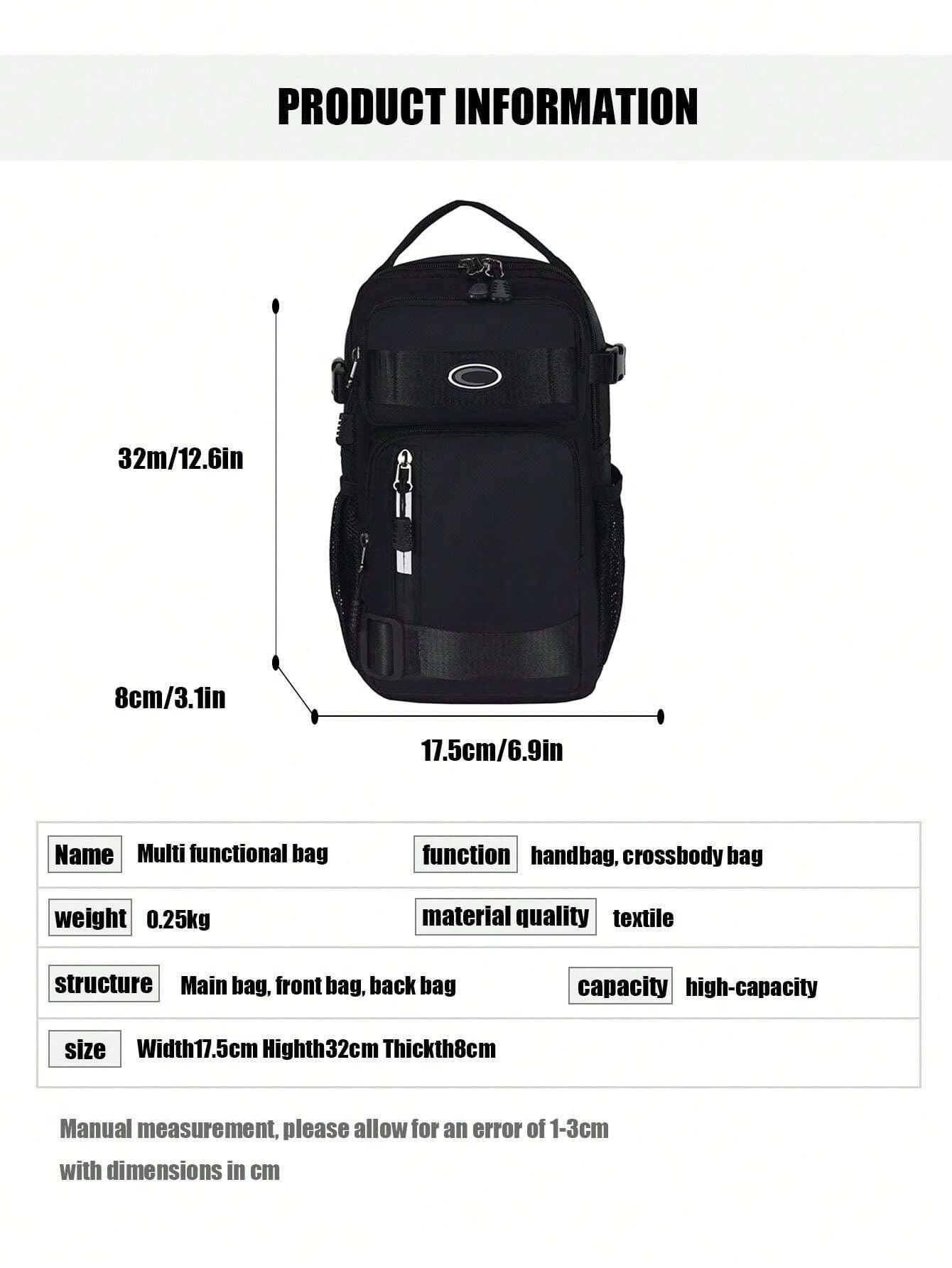 14514 1a-03-02 Bolso de deporte 1 Pza