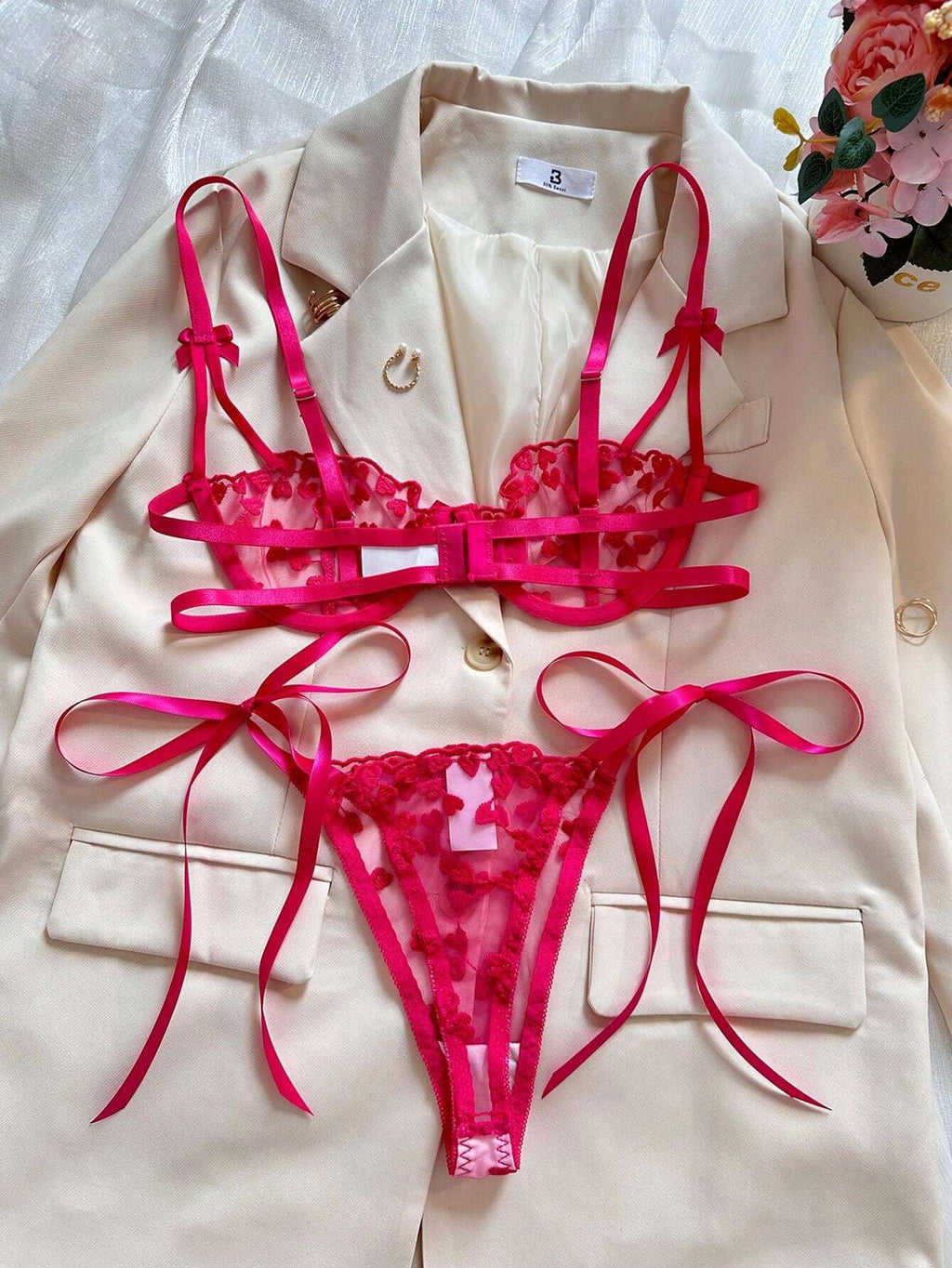18220 1a-133 Set lencería sexy 2 Pzas