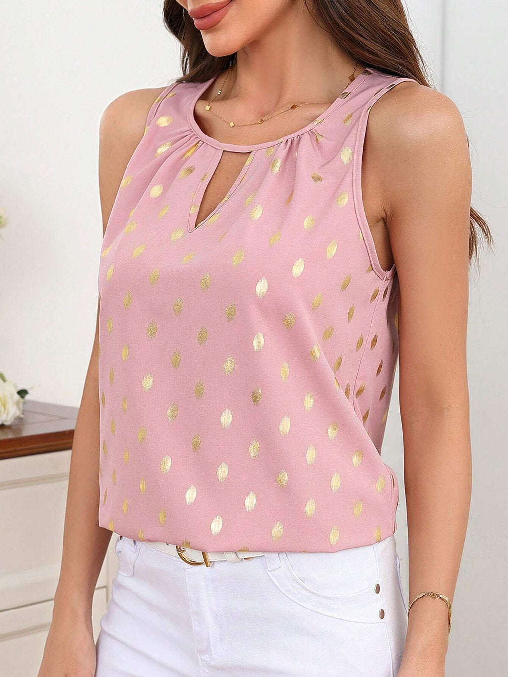 17424 1t-007 Blusa sin mangas 1 Pza