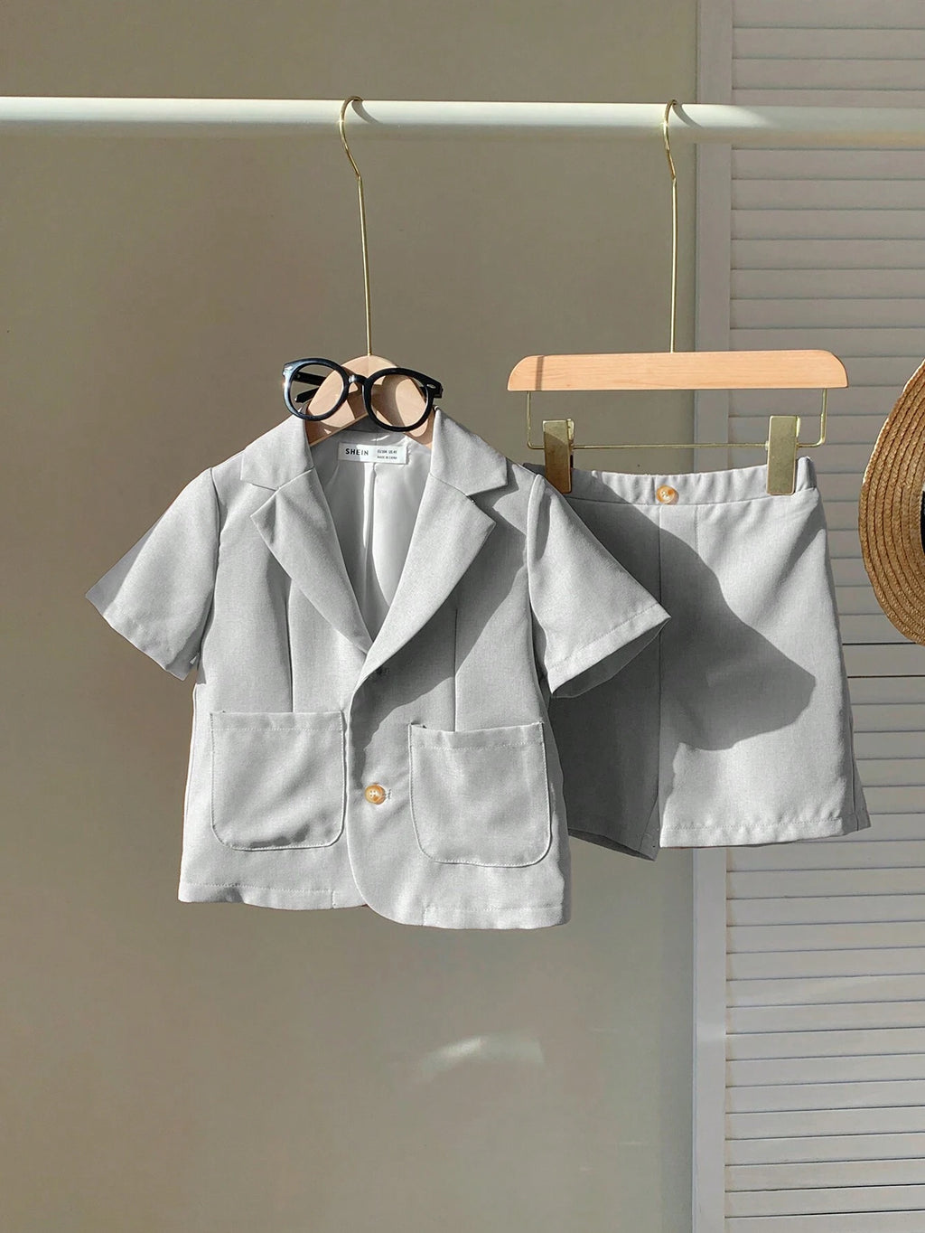 15918 2a-01-18 Conjunto de traje Niños 2 Pzas