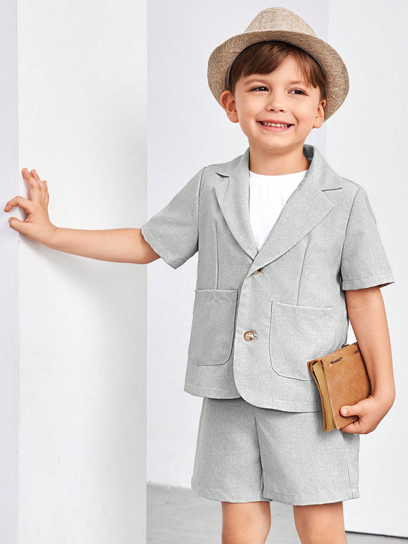 15918 2a-01-18 Conjunto de traje Niños 2 Pzas