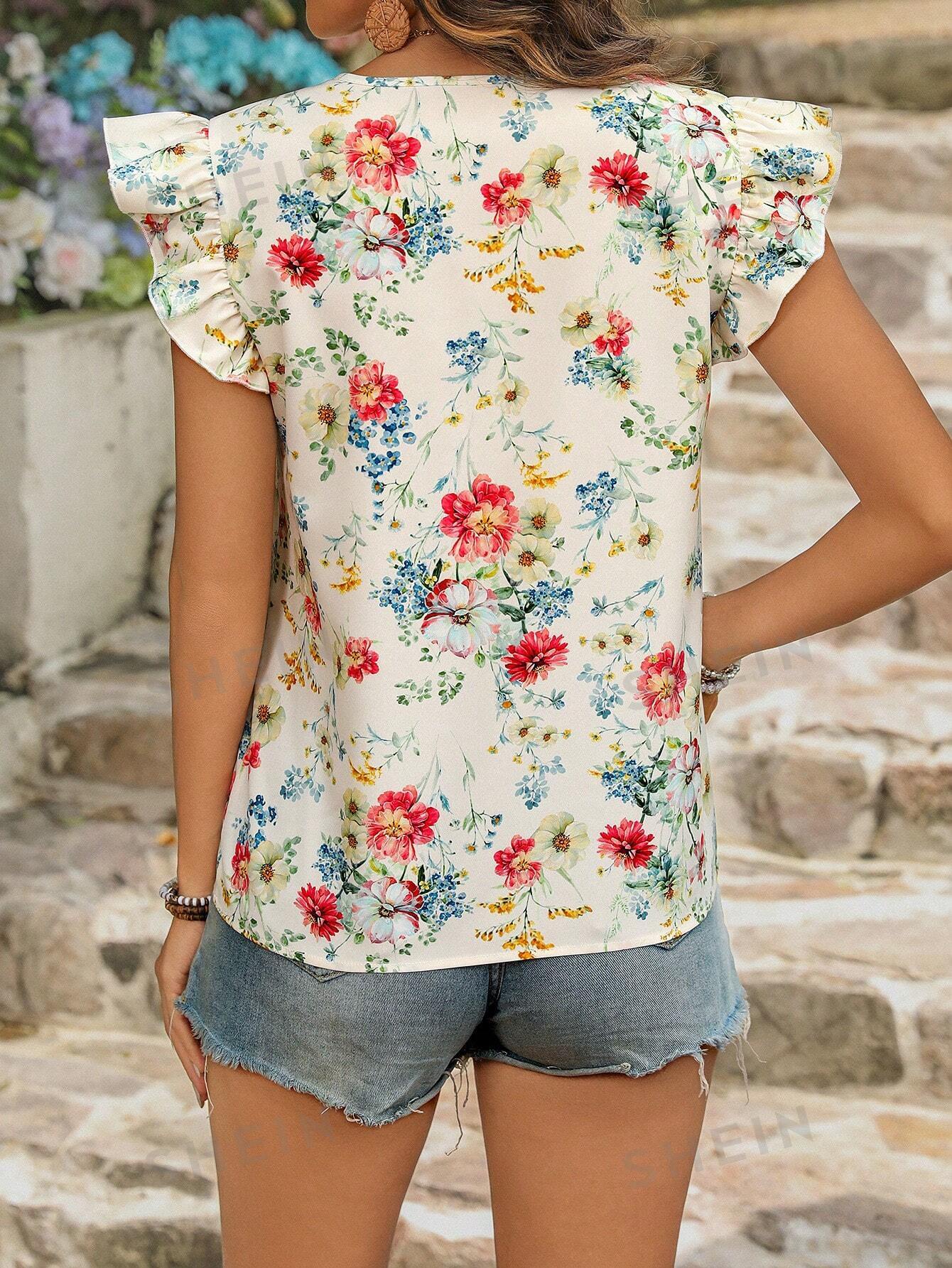 15908 2a-01-16 Blusa floral 1 Pza