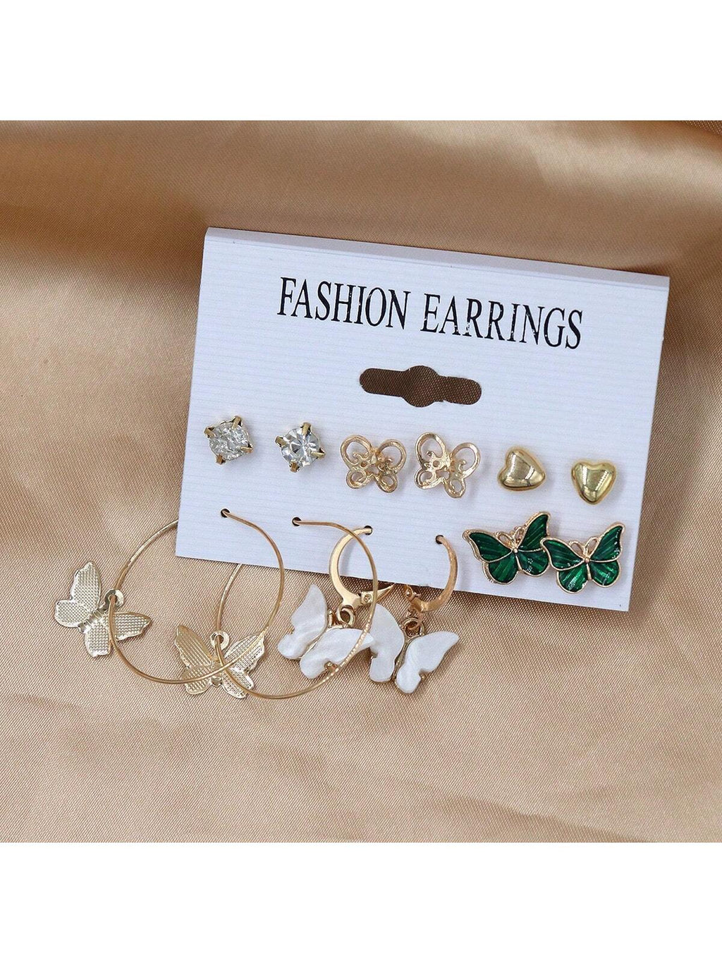 16059 2b-01-01 Pendientes creativos 6 Pares