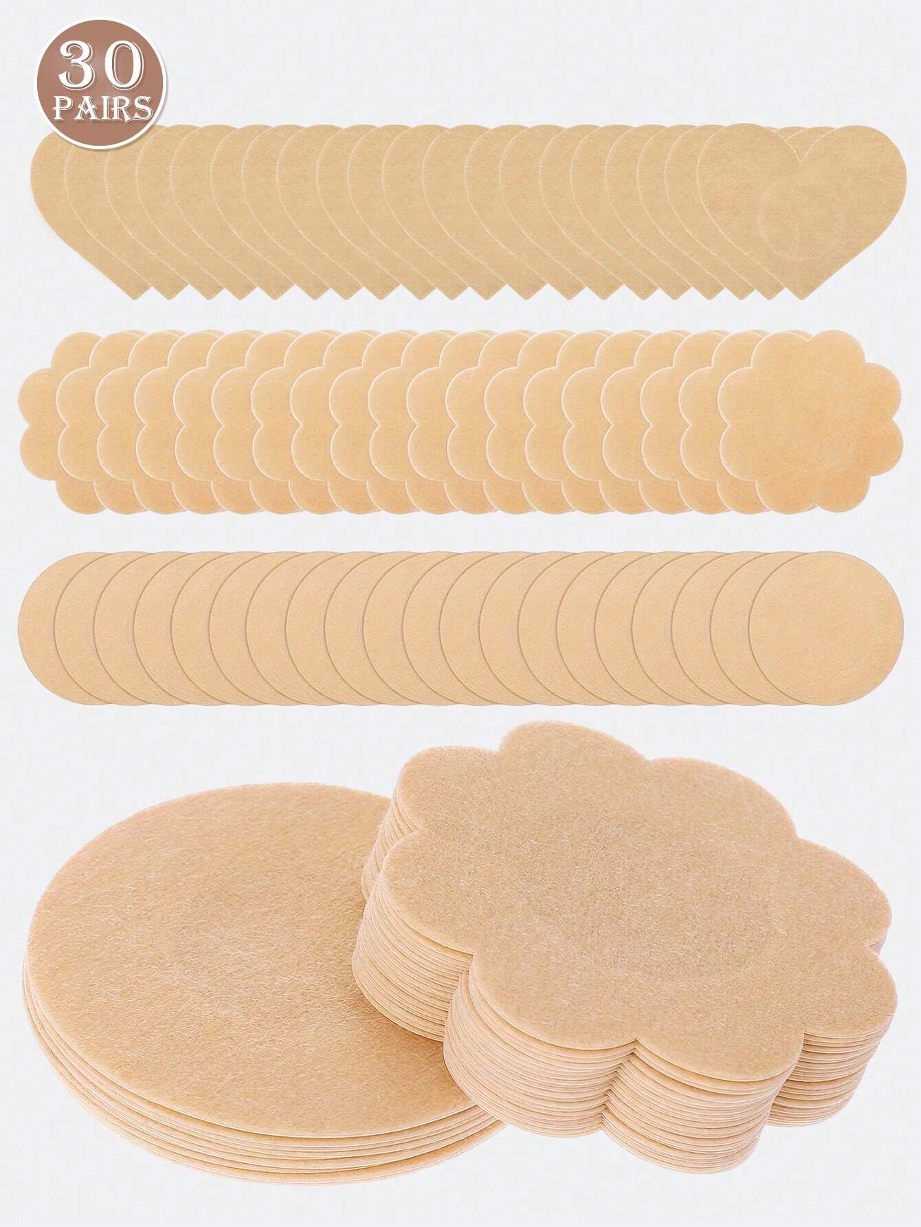 14134 1b-04-09 Cubiertas de pezones 30 pares