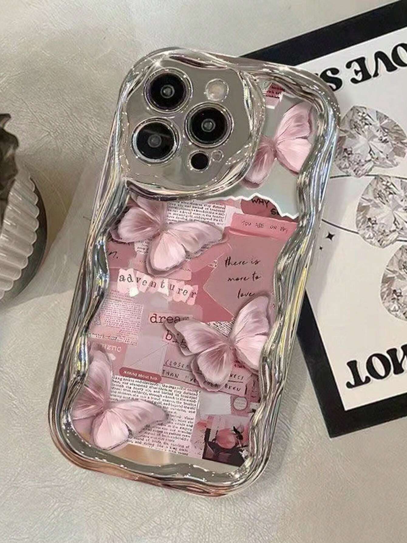 16140 1b-020 Funda diseño mariposa 1 Pza