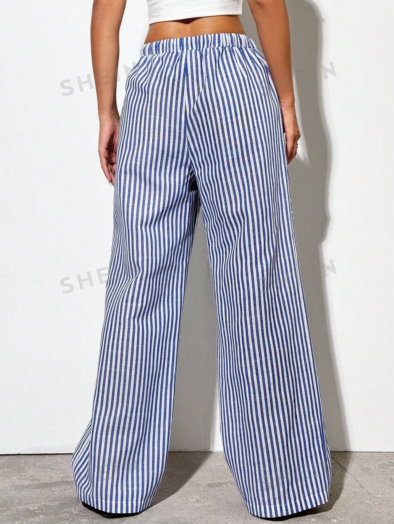 16545 1a-006 Pantalón azules a rayas 1 Pza