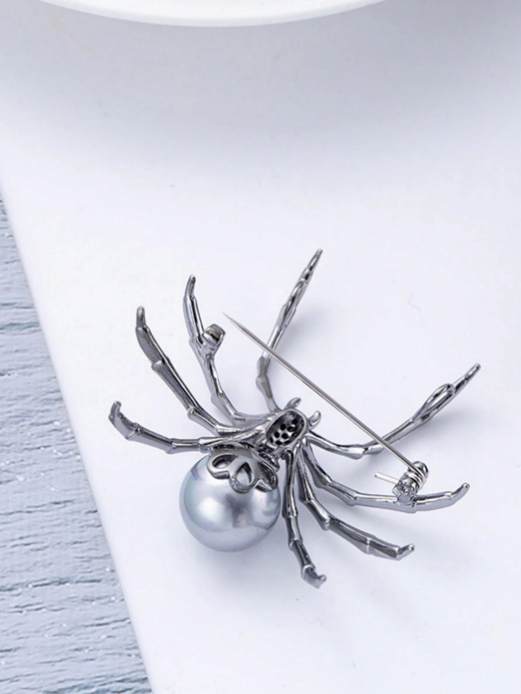 16005 1b-002 Broches Araña Halloween 2 Pzas
