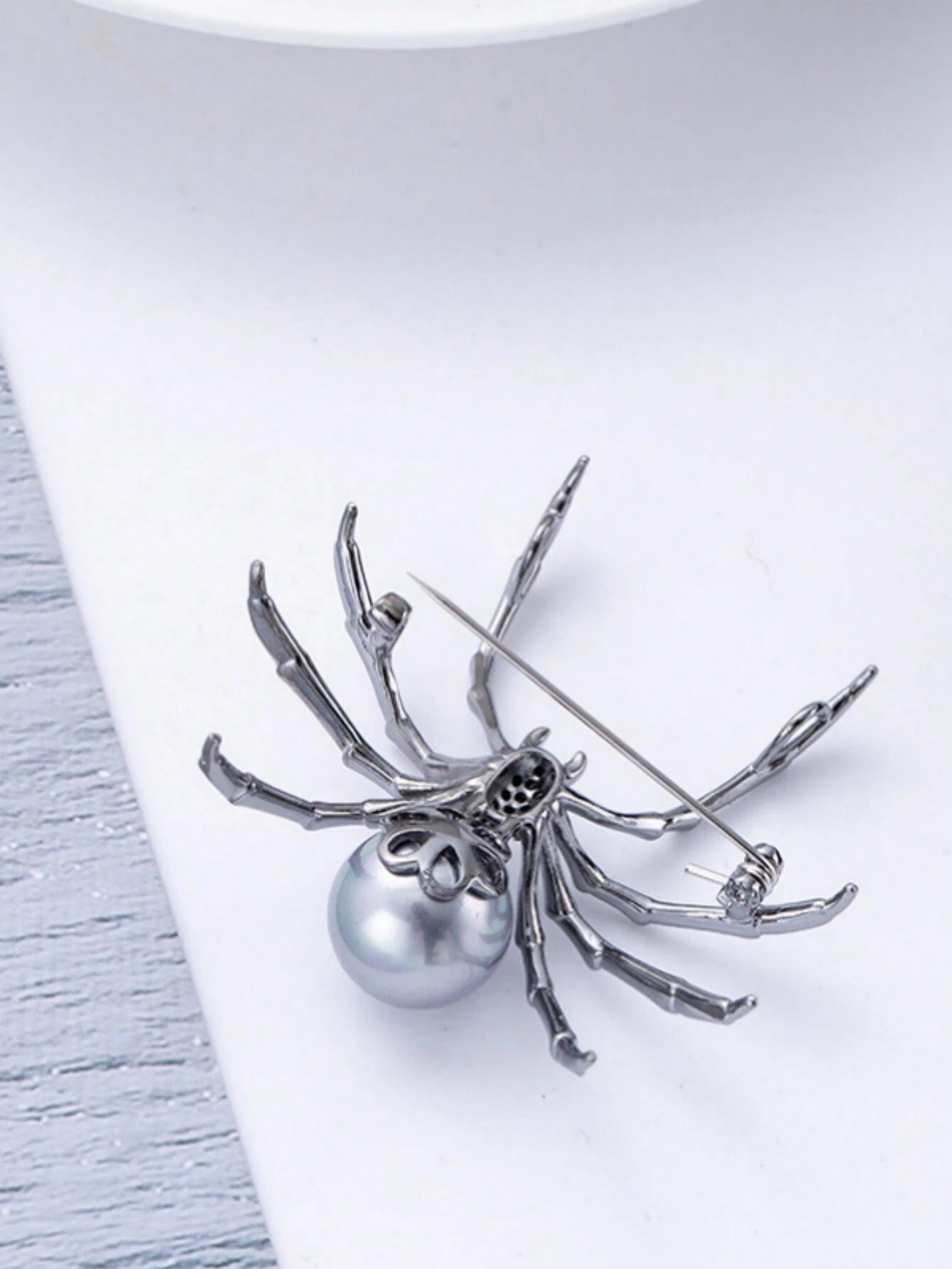 16005 1b-002 Broches Araña Halloween 2 Pzas