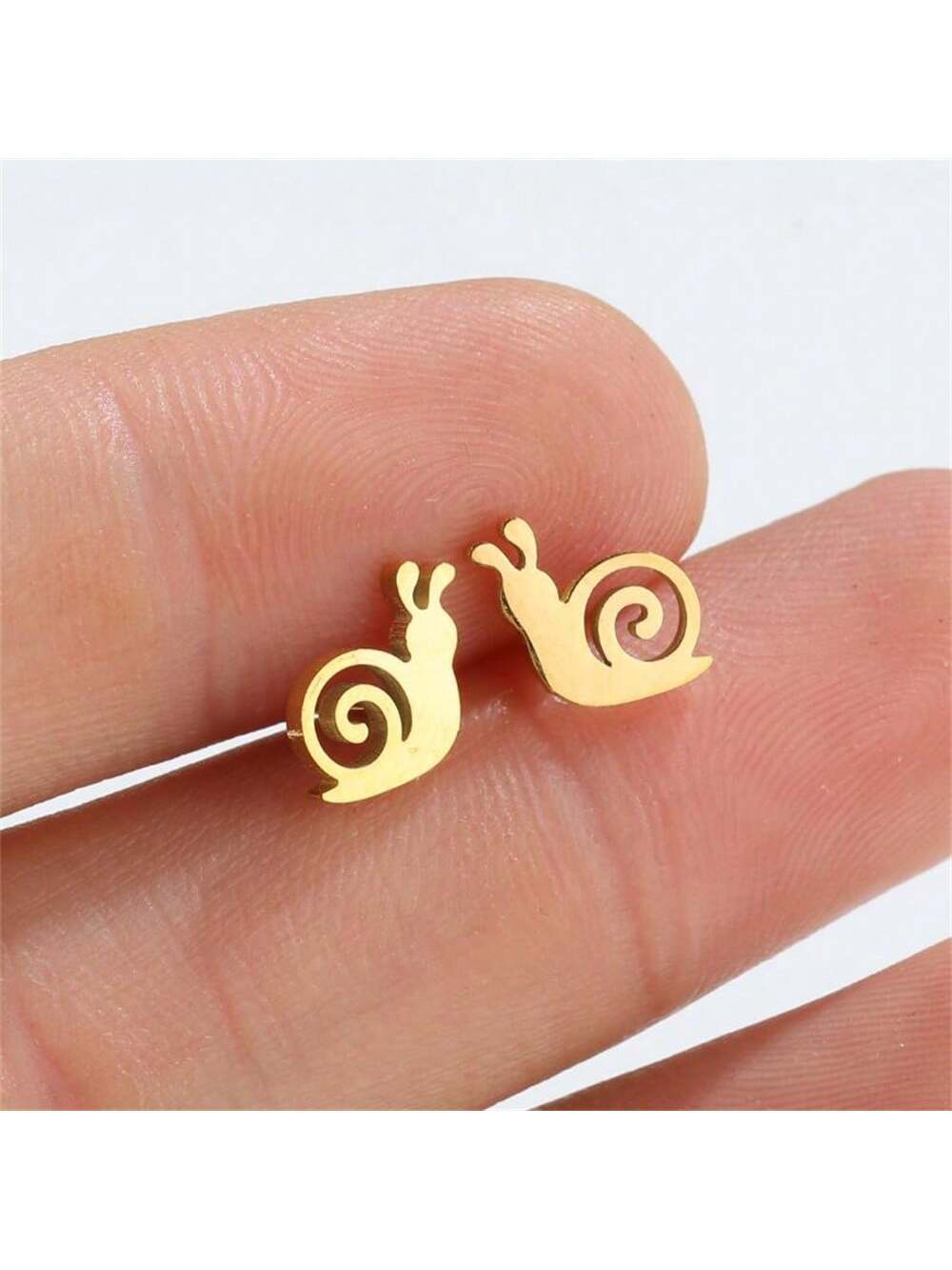 15129 1b-006 Pendientes Diseño Caracol 2 Pzas
